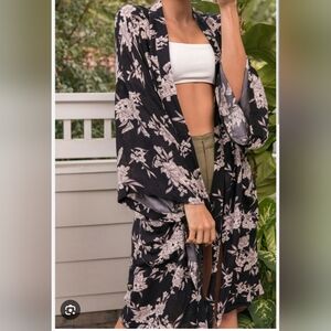 Spiritual Gangster Floral Maya Kimono